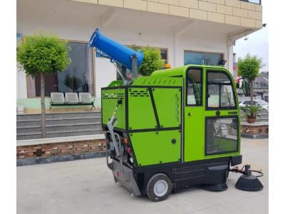 Electric Cleaning Machine Street Sweeper All Closed Five brushes