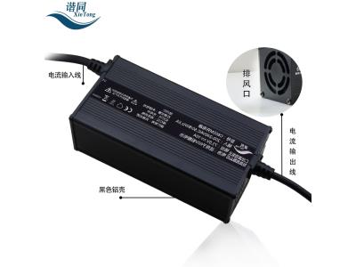 C600M-V1 lithium li-ion battery charger 54.6V 13S 48V 8A for Electric Motorcycle, Scooter,