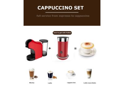 Muiti Capsule Machine for Nespresso compatible capsules Docle Gusto Coffee Powder