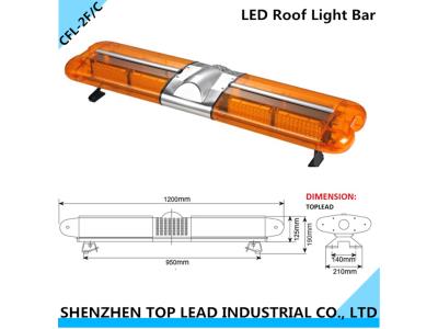 High Quality Police LED Roof Light Bar With Speaker and Siren for emergency use