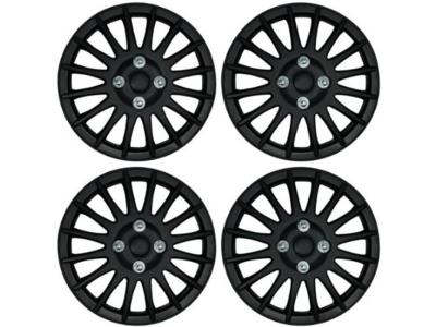 Universal PP ABS full Black Auto Wheel Center Covers 13