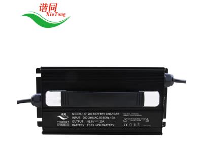 C1200 24S 87.6V 13A LiFePO4 CE certification battery charger for E-bike/Motorcycle/Scooter