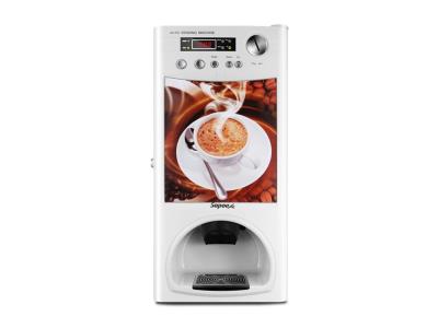 Sapoe Cute White adorable coffee vending machine with cup dispenser