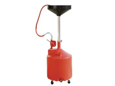 Manual oil filter pump