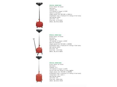 Manual oil filter pump