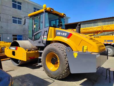 XCMG factory 12 ton single drum vibratory road roller XS123 price