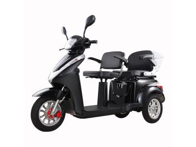 T409-2 EEC 1000W 2 Seats 3 Wheel Electric Mobility Scooter for Passenger