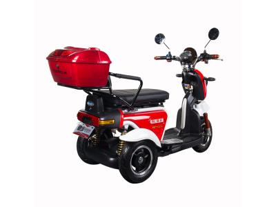 T413-3 48v 500w 3 Wheel Electric Tricycle with Seat for Adults