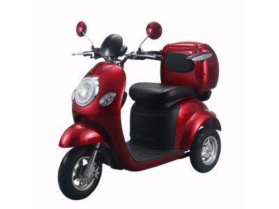 T416 500watt 3 Wheels Electric Tricycle with Rear Box for Adult