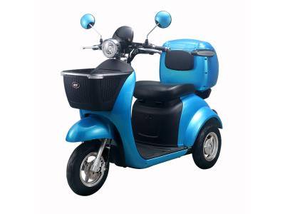 T416-2 500W Long Range 3 Wheel Electric Mobility Scooter Chinese Electric Tricycle