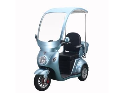T418S-2 Electric Balance Scooter 3 Wheel Electric Tricycle with Canopy