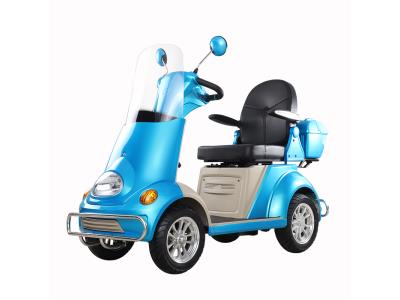 Fj-S600 Safe 4 Wheel Electric Handicapped Scooter Motorized Scooter Without Roof