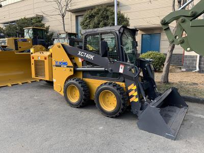 XCMG Official 1 Ton Multifunctional Mini Skidsteer Loaders XC740K Made in China 