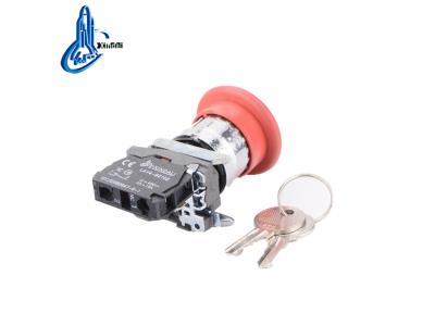 LAY4-BS142 emergency mushroom push button switch electrical key switch 