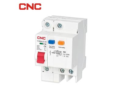 YCB6HLE-63 Residual Current Circuit Breaker with Over Current Protection