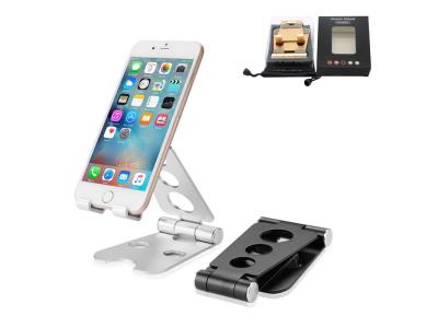 Factory Aluminum Alloy Foldable Tablet Mobile Cell Phone Holder For Desk