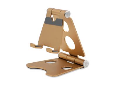 Factory Aluminum Alloy Foldable Tablet Mobile Cell Phone Holder For Desk