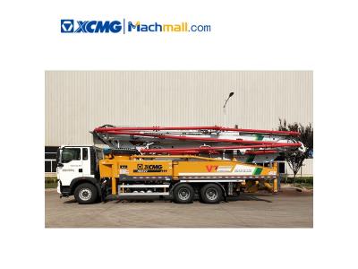 XCMG 52m tow truck mounted concrete pump HB52V with HOWO chassis for sale