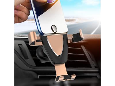 Cellphone Stand Gravity Phone Bracket Automatic Air Vent Car Phone Holder Air Vent