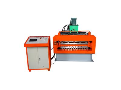 double layer roller roofing machine double layer sheet making machine