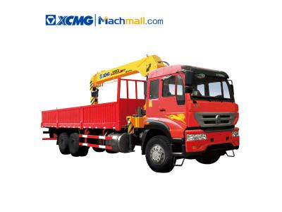 XCMG 8 ton hydraulic knuckle boom lorry crane telescoping truck mounted crane for sale