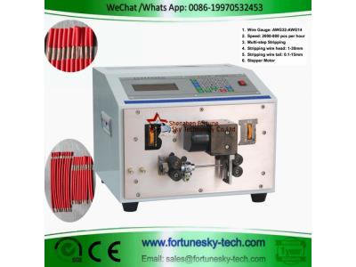 Fully Automatic PVC Wire Cutting And Stripping Machine