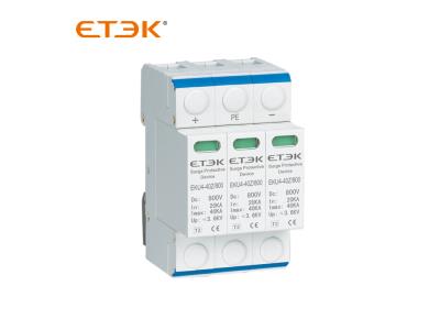EKU4 SPD Type DC Imax:20/40KA 2/3P 500/800/1000VDC Surge Protection Device TUV Approval