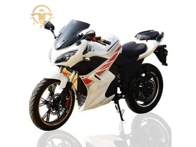 China New Model Disc Brake Type 72V 40ah Electric Racing Motorcycle For Adult