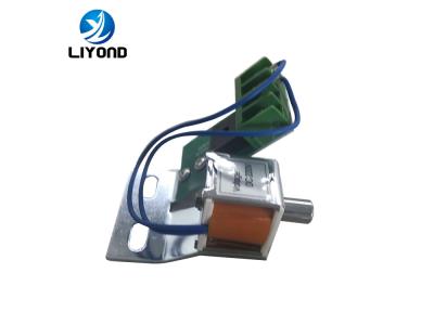 Latching electromagnet solenoid coil for high voltage switchgear assembly