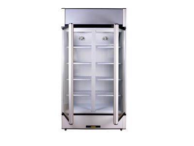 Upright cooler-with light box  LC-600