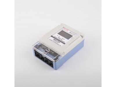 Prepaid energy meter with IC card
