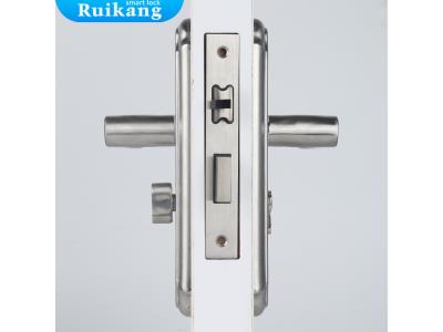 Best brand double side 304 Stainless steel  bathroom toilet handle security key door lock