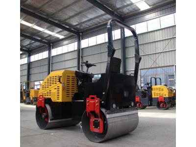 Hydraulic Walking Double Drum Vibratory Roller Road Compactor machine