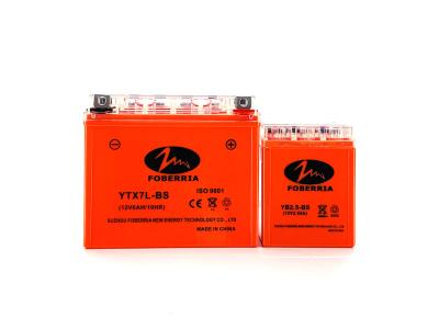 12V Lead Acid AGM Rechargeable Maintenance-Free Motorcycle Battery