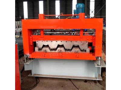 Floor decking panel roll forming machine Floor tile sheet making machine