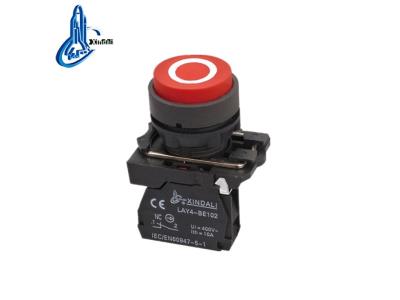 LAY4-EL4322 yueqing red convex plastic spring return push button switch