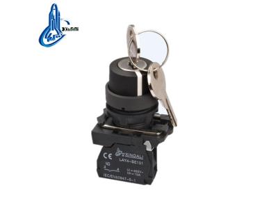 LAY4-EG21 2 position key or with key release keylock push button