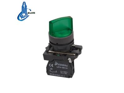 LAY4-EK2365 industrial position indicator plastic button on off 2 position dash switch