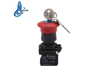 LAY4-ES142 key elevator red mushroom emergency stop push button switch