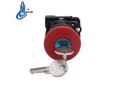 LAY4-ES142 key elevator red mushroom emergency stop push button switch