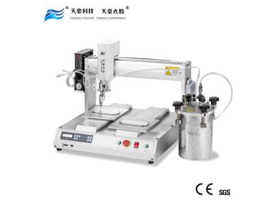 Dual cartridge dispenser for 2 Part (AB) Epoxy Glue-TianHao Dispensing  Robot