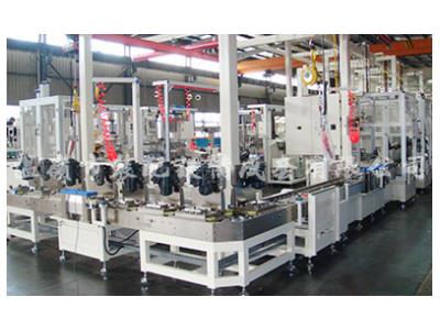 AUTOMOTIVE RECIRCULATING BALL STEERING GEAR ASSEMBLY LINE