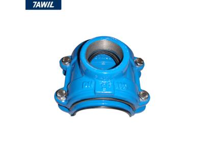 EN545 EN598 ISO2531 Ductile Iron Pipe Fittings tapping saddle