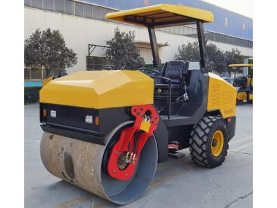 4Ton roller vibratory single drum road roller vibrator mini compactor