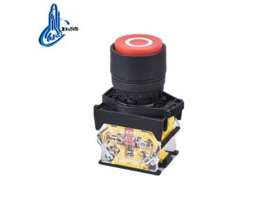 XDL31-EL4325 Red Electric Switch Symbol Spring Return Convex Push Button Switch