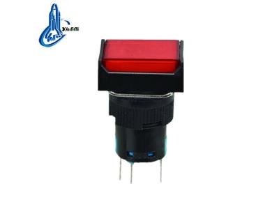 XDL16-22CFD Small LED Indicator Light Square Button Pushbutton Switch