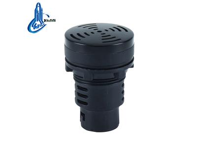 AD22-30MFD 30mm Black Industrial Buzzer Push Button Sound Buzzer