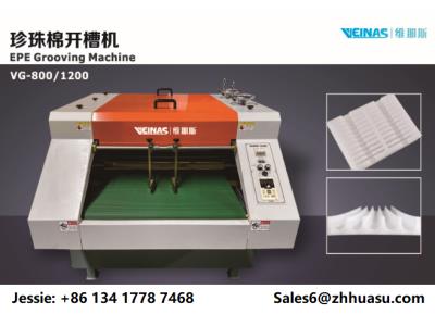 Veinas EPE Grooving Machine, Expanded Polyethylene Foam Groover, EPE Slotting Machine, Pol