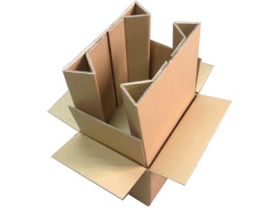 Angle type heavy load on corrugated paper box