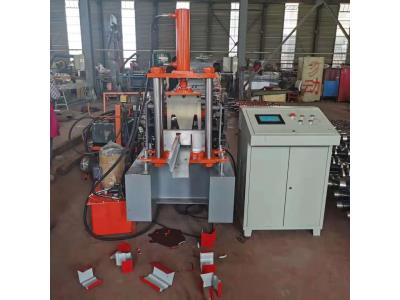 rain gutter making machine automatic round steel gutter downpipe machine